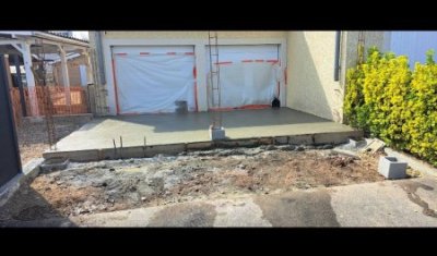 Agrandissement d'un garage à Belleville-en-Beaujolais