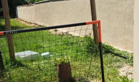 Élévation d'un mur en parpaing à Belleville-en-Beaujolais