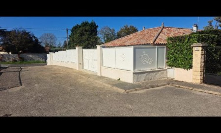 Rénovation d'une entrée de maison près des Monts d'Or