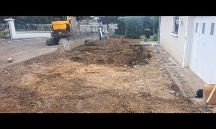 Rénovation d'une entrée de maison près des Monts d'Or