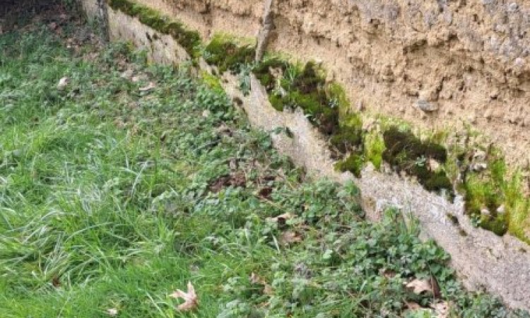 Élévation d'un mur en parpaing à Belleville-en-Beaujolais